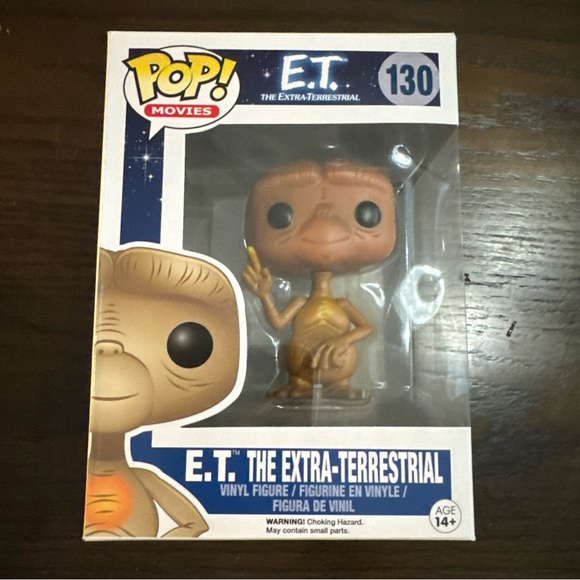 Funko Other - Funko Pop! Vinyl: Movies E.T. The Extra-Terrestrial #130 Alien Spielberg